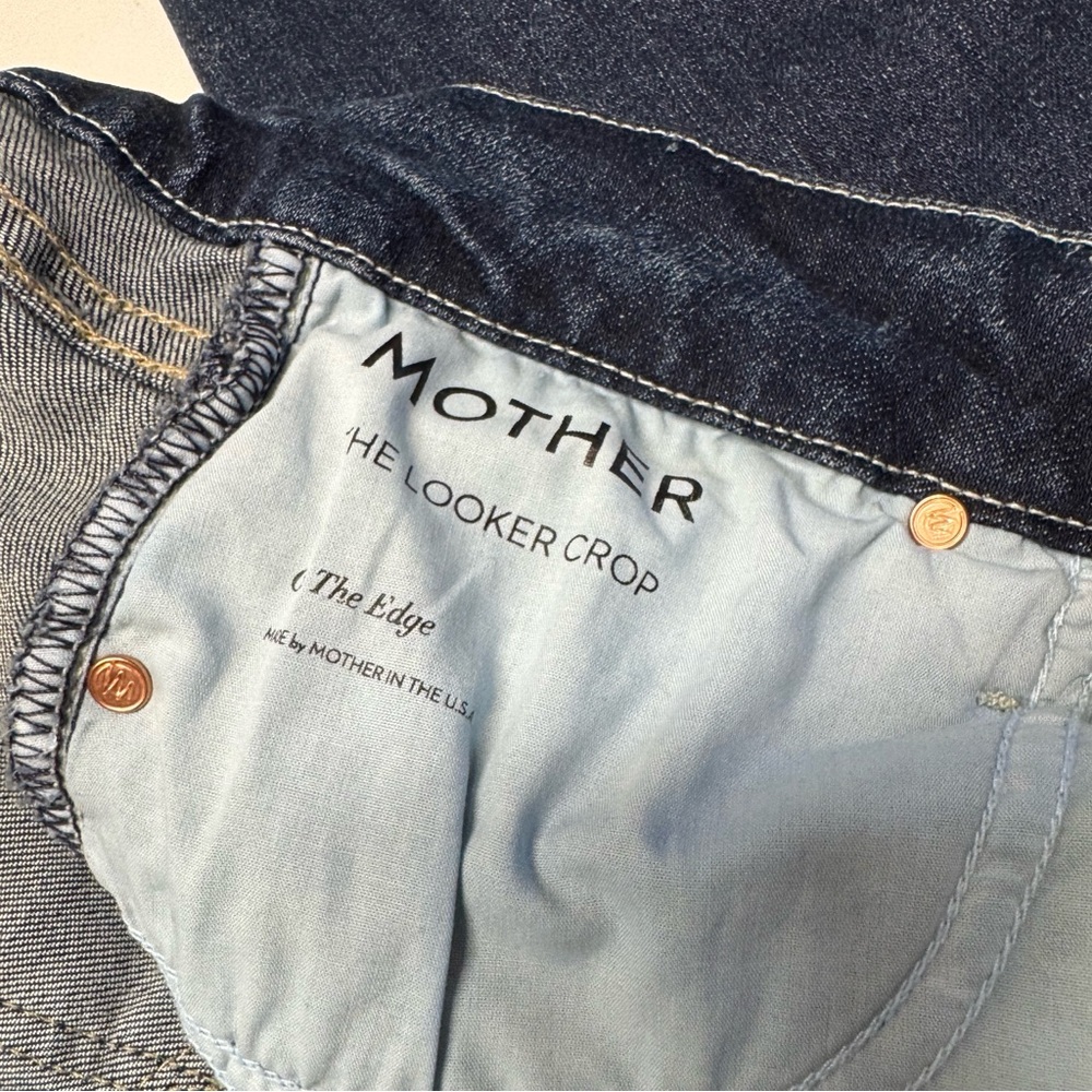 MOTHER | The Looker Crop - On The Edge Wash - Picture 12 of 16